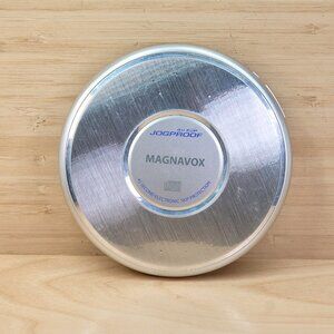 Magnavox MPC225SL Portable CD Player 45 Sec ESP Jogproof Silver Tested